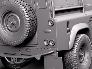 Land Rover Defender Expedition 3Dモデル