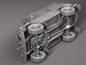 Land Rover Defender Expedition 3D Model