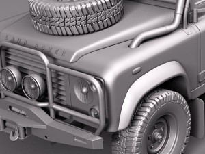 Land Rover Defender Expedition 3Dモデル