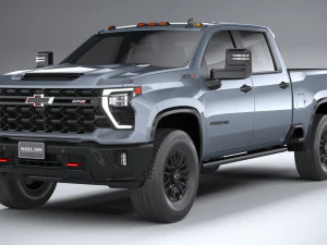 Chevrolet Silverado HD ZR2 2024 3D Model