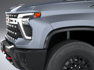 Chevrolet Silverado HD ZR2 2024 3D Model
