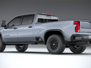 Chevrolet Silverado HD ZR2 2024 3D Модель