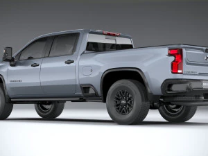 Chevrolet Silverado HD ZR2 2024 3D Model