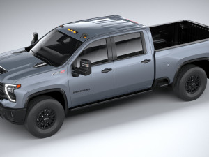 Chevrolet Silverado HD ZR2 2024 3D Модель