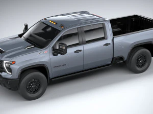 Chevrolet Silverado HD ZR2 2024 3D Model