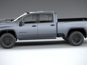 Chevrolet Silverado HD ZR2 2024 3D Model