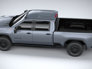 Chevrolet Silverado HD ZR2 2024 3D Модель