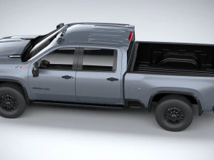 Chevrolet Silverado HD ZR2 2024 3D Model