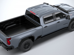 Chevrolet Silverado HD ZR2 2024 3D Модель