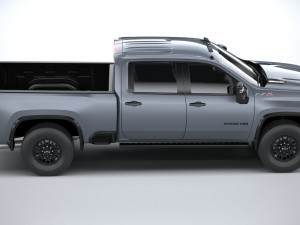Chevrolet Silverado HD ZR2 2024 3D Модель