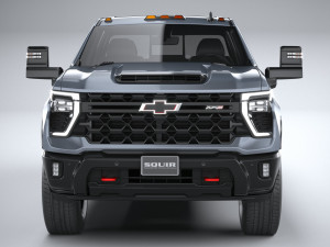 Chevrolet Silverado HD ZR2 2024 3D Модель