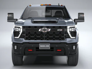 Chevrolet Silverado HD ZR2 2024 3D Model