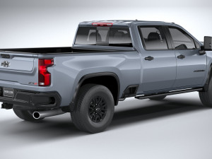 Chevrolet Silverado HD ZR2 2024 3D Модель