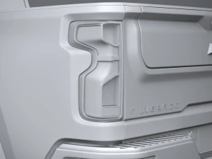 Chevrolet Silverado HD ZR2 2024 3D Model