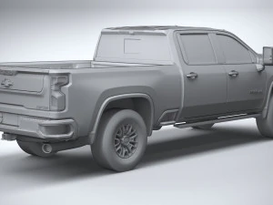 Chevrolet Silverado HD ZR2 2024 3D Model