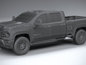 Chevrolet Silverado HD ZR2 2024 3D Модель