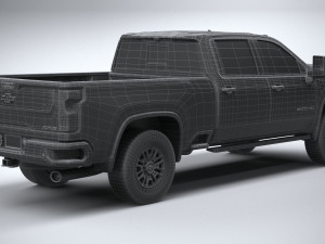 Chevrolet Silverado HD ZR2 2024 3D Модель