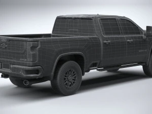 Chevrolet Silverado HD ZR2 2024 3D Model
