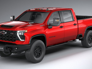 Chevrolet Silverado HD ZR2 Bison 2024 Modelo 3D
