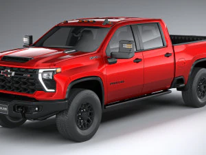 Chevrolet Silverado HD ZR2 Bison 2024 3D Model