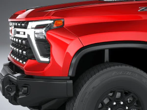 Chevrolet Silverado HD ZR2 Bison 2024 3D Model