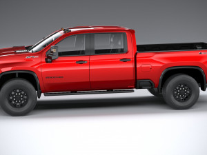 Chevrolet Silverado HD ZR2 Bison 2024 Modelo 3D