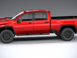 Chevrolet Silverado HD ZR2 Bison 2024 3D Model
