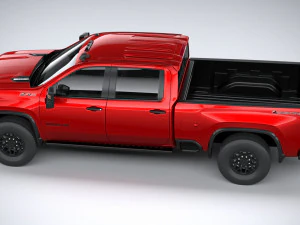 Chevrolet Silverado HD ZR2 Bison 2024 3D Model