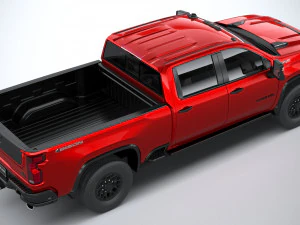 Chevrolet Silverado HD ZR2 Bison 2024 3D Model