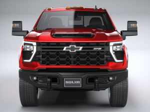 Chevrolet Silverado HD ZR2 Bison 2024 Modelo 3D