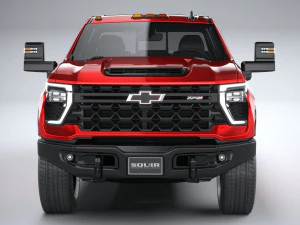 Chevrolet Silverado HD ZR2 Bison 2024 3D Model