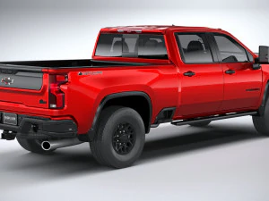 Chevrolet Silverado HD ZR2 Bison 2024 3D Model