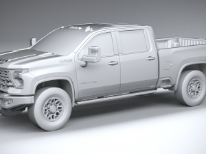 Chevrolet Silverado HD ZR2 Bison 2024 Modelo 3D