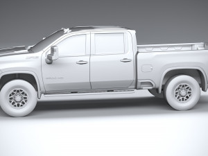 Chevrolet Silverado HD ZR2 Bison 2024 Modelo 3D