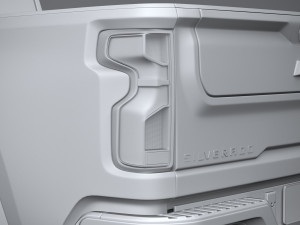 Chevrolet Silverado HD ZR2 Bison 2024 Modelo 3D