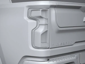 Chevrolet Silverado HD ZR2 Bison 2024 3D Model