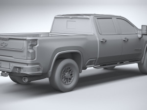 Chevrolet Silverado HD ZR2 Bison 2024 Modelo 3D