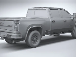 Chevrolet Silverado HD ZR2 Bison 2024 3D Model