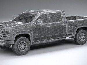 Chevrolet Silverado HD ZR2 Bison 2024 Modelo 3D