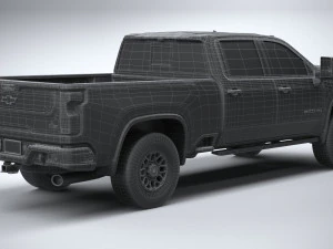 Chevrolet Silverado HD ZR2 Bison 2024 3D Model