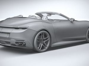 Ferrari Roma Spider 2024 3D Model