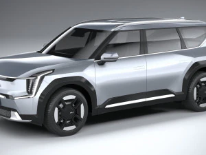 기아 EV9 2024 3D 모델