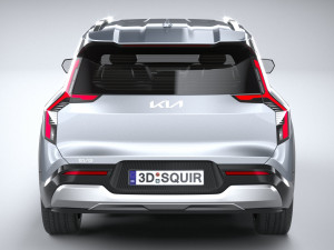 Kia EV9 2024 3D Модель