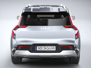 Kia EV9 2024 3D Model