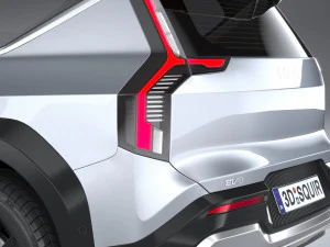Kia EV9 2024 3D Model
