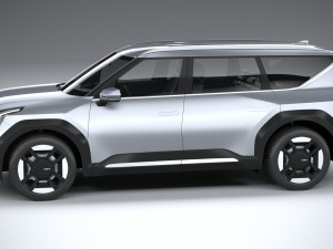 Kia EV9 2024 3D Модель