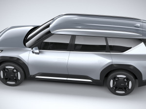 Kia EV9 2024 3D Модель