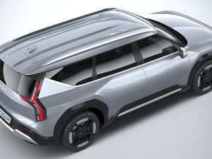 Kia EV9 2024 3D Модель