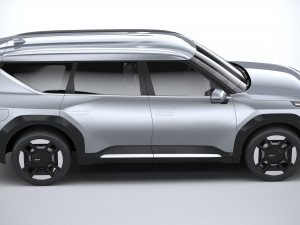 Kia EV9 2024 3D Модель