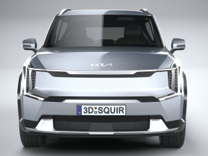 Kia EV9 2024 3D Модель